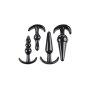 Selopa anal plug insertion set black