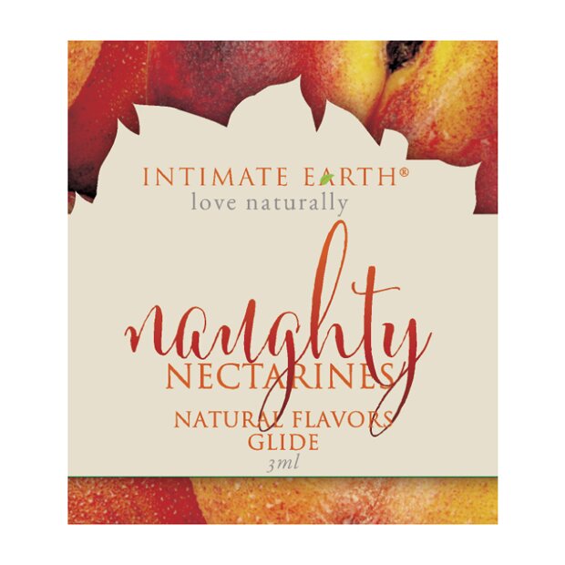 Intimate Earth Naughty Natural Aroma Lubricant Gel Nectarine 3 ml