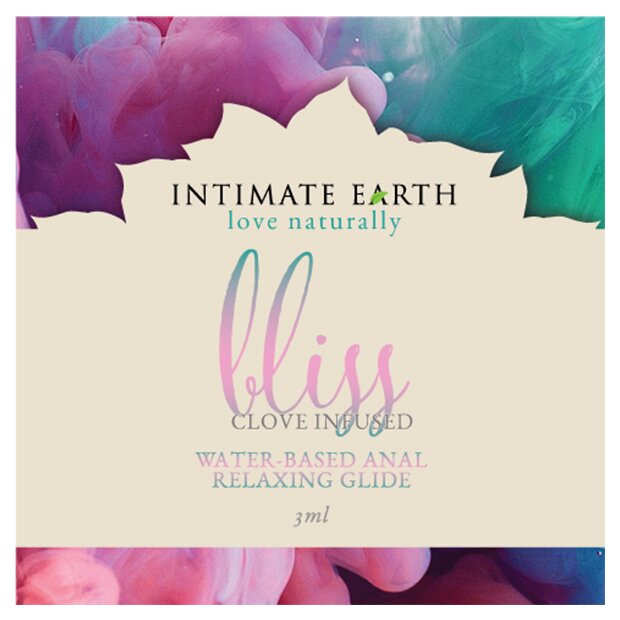 Intimate Earth Bliss Anal Entspannung Gleitgel auf Wasserbasis 3 ml