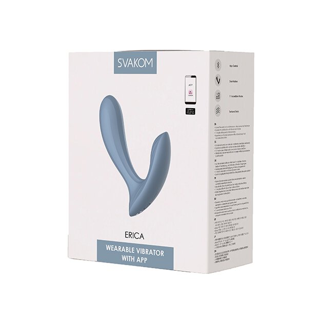 Svakom Erica Wearable Vibrator Dusty Blue