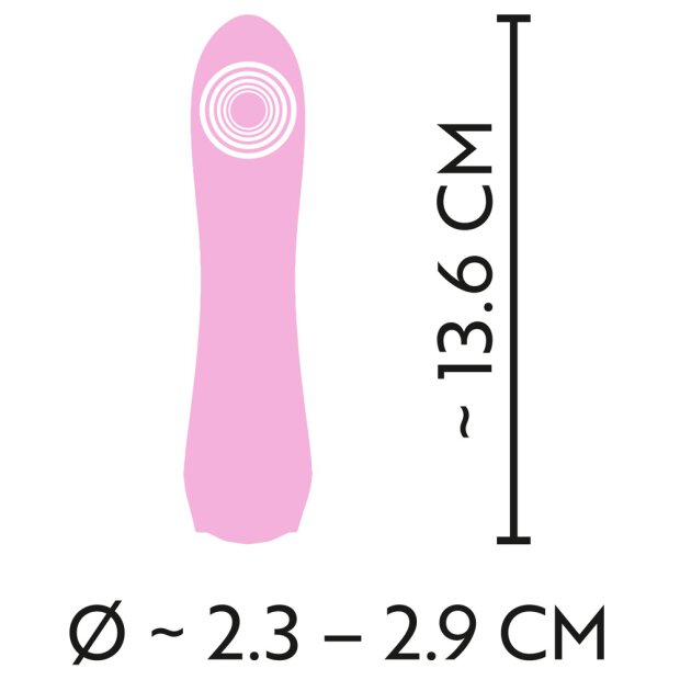 Cuties Mini Vibrator Rose 4.Generation