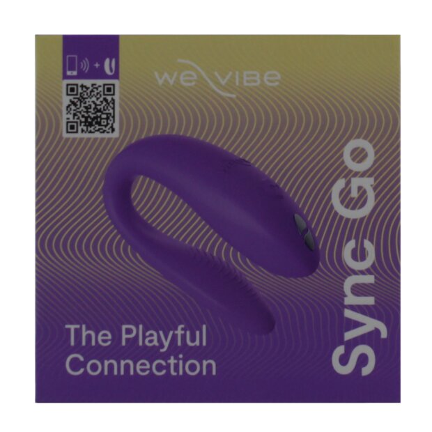 WE-VIBE Sync Go couples vibrator purple