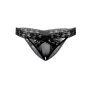 Alessandra crotchless panty Black S/M - L/XL