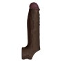 Shaft Penishülle 17,5 cm Mahogany