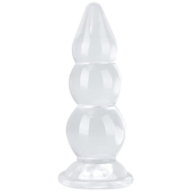 ClearlyHorny Transparenter Plug Jelwy M