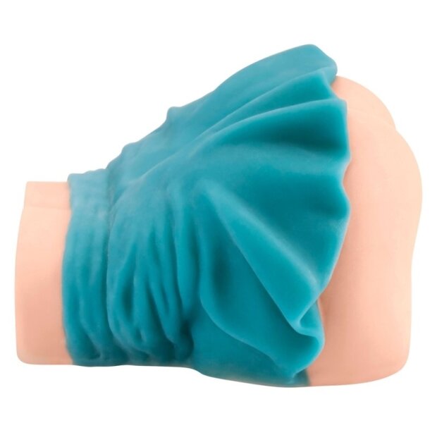 MySexPartner Masturbator Mini - Skirt with Vagina and Anus Green