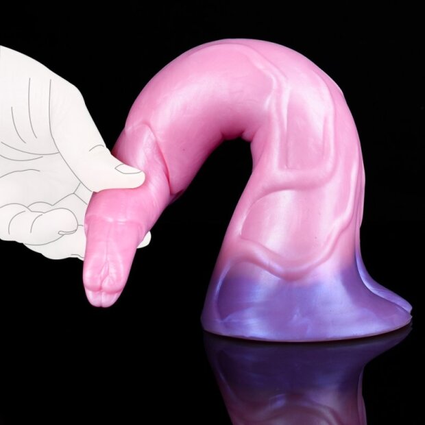 Anal Predator Godemiché Pinky Eleph 26 cm