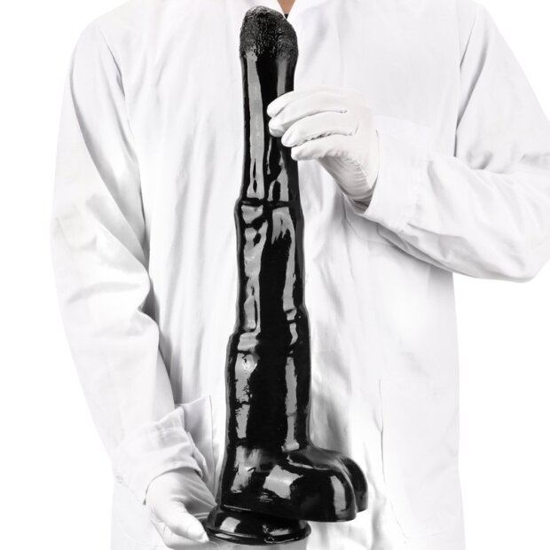 Bad Horse Mega Pferde Dildo schwarz 40 cm