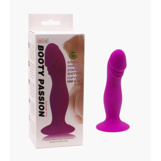 Pretty Love Booty Passion I mit Saugnapf lila 16 cm Ø 3,5 cm