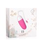 Elity Oeuf vibrant contrôlé par application Ell Blanc Rose