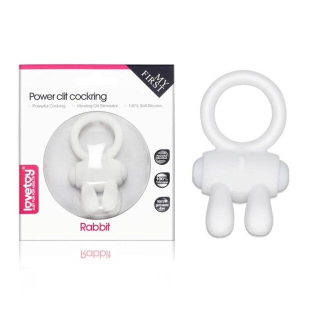 Lovetoy Power Clit Cockring White