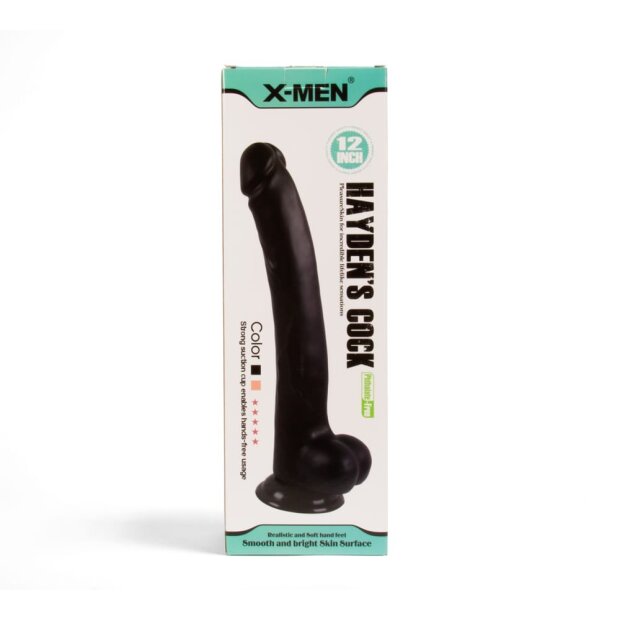 X-MEN Hayden’s 12 inch Cock Black 30,5 cm
