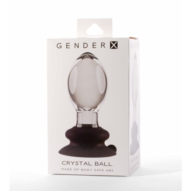 X-MEN Anal Plug Gender X Crystal Ball