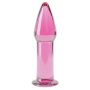 Lovetoy Gode en verre Romance Pink 12,2 cm