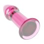 Lovetoy Gode en verre Romance Pink 12,2 cm