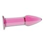 Lovetoy Gode en verre Romance Pink 12,2 cm