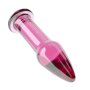 Lovetoy Gode en verre Romance Pink 12,2 cm