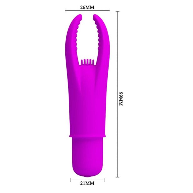 Pretty Love Joy Collection vibrator with 4 attachments purple