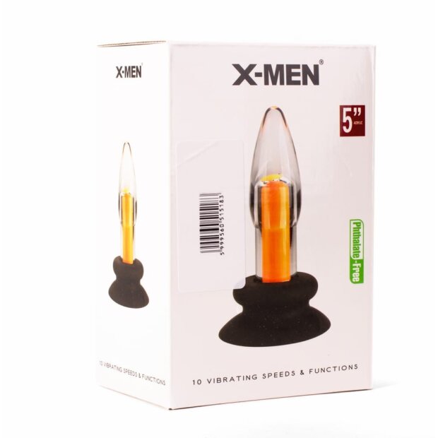 X-MEN vibrierender Analplug