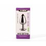 X-MEN Secret Shine Metal Butt Plug Black M 3,4 cm