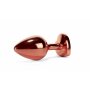 X-MEN Secret Shine Metall Analplug Rose Gold Herz M