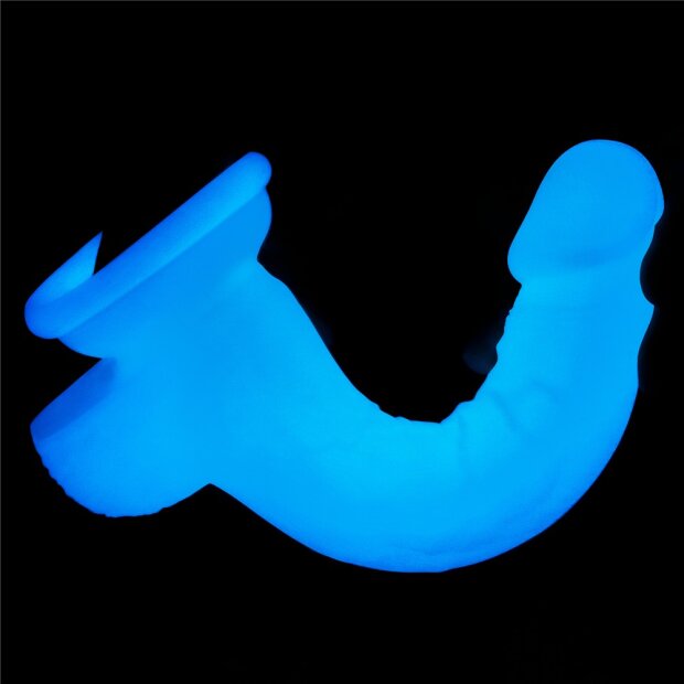 Lovetoy Lumino Play Silikon Dildo leuchtend 18 cm
