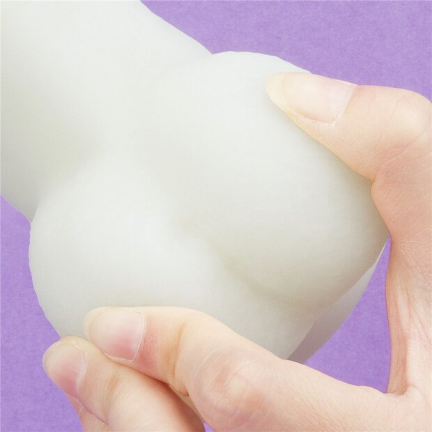 Lovetoy Lumino Play Silikone Dildo leuchtend Blau 20,9 cm