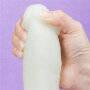 Lovetoy Lumino Play Silikone Dildo leuchtend Blau 20,9 cm