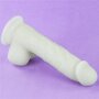 Lovetoy Lumino Play Silikone Dildo leuchtend Blau 20,9 cm