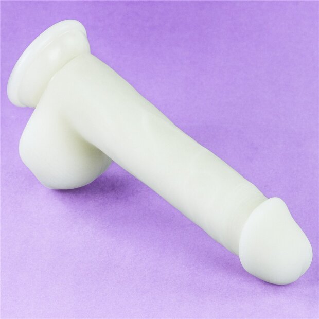 Lovetoy Lumino Play Silikone Dildo leuchtend 21 cm