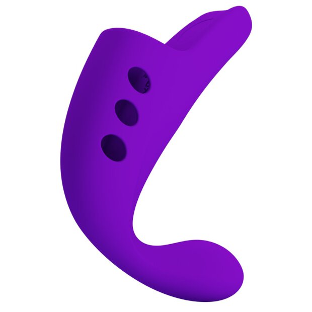 Pretty Love Gorgon Fingering Vibrator schwarz