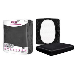 Bed X - Mattress Protector - King Size Black