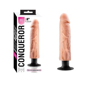 Conqueror 8" TPR Multi-Speed Vibrator