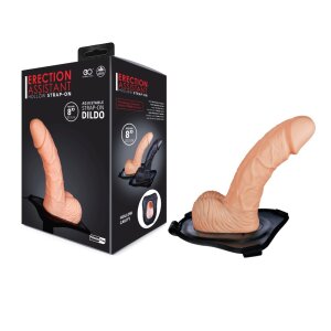 Erection Assistant 8" Hollow Strap-On