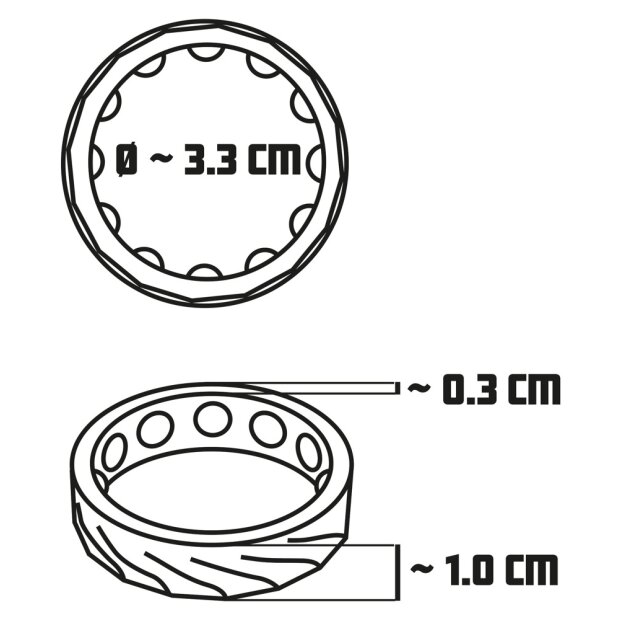 You2Toys- 4 in 1 Cock Rings 2-PC Set