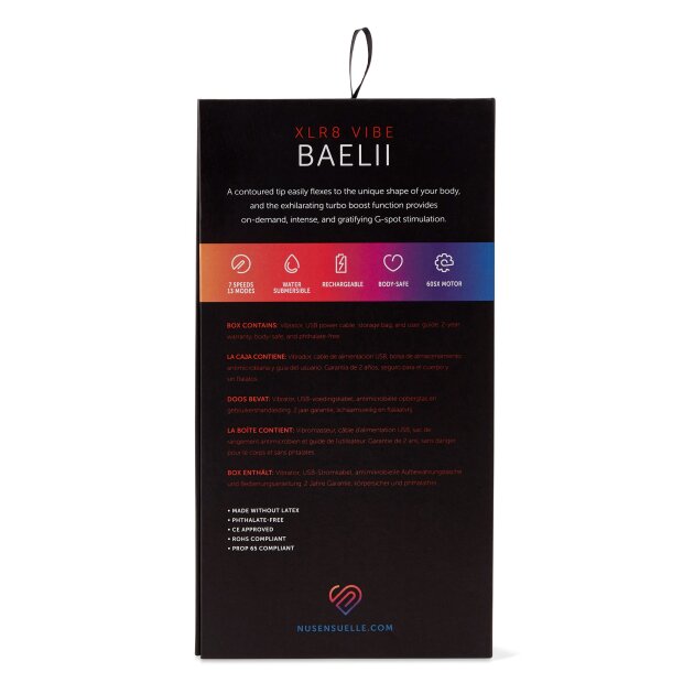 NU Sensuelle Baelii XLR8 Vibe Violet