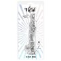 Clear Dildo w. Balls 8 inch - 22.5 cm