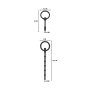 Hidden Desire Penis Plug Set Large 2 pcs