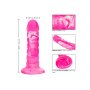 CalExotics Twisted Ribbed Probe Pink 14 cm
