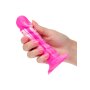 CalExotics Twisted Ribbed Probe Pink 14 cm