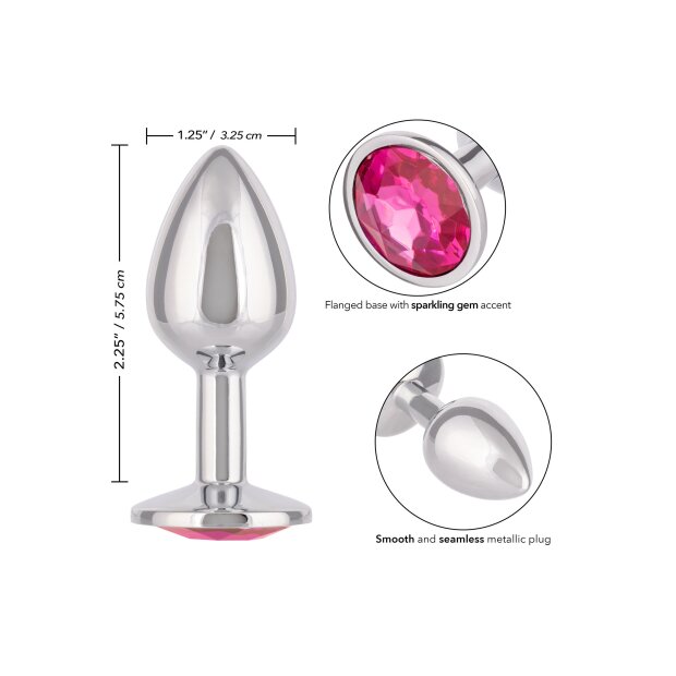 CalExotics Jewel Large Rose Plug 3,25 cm