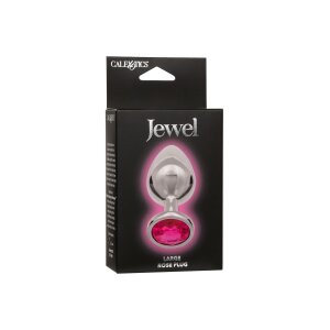 CalExotics Jewel Large Rose Plug 3,25 cm