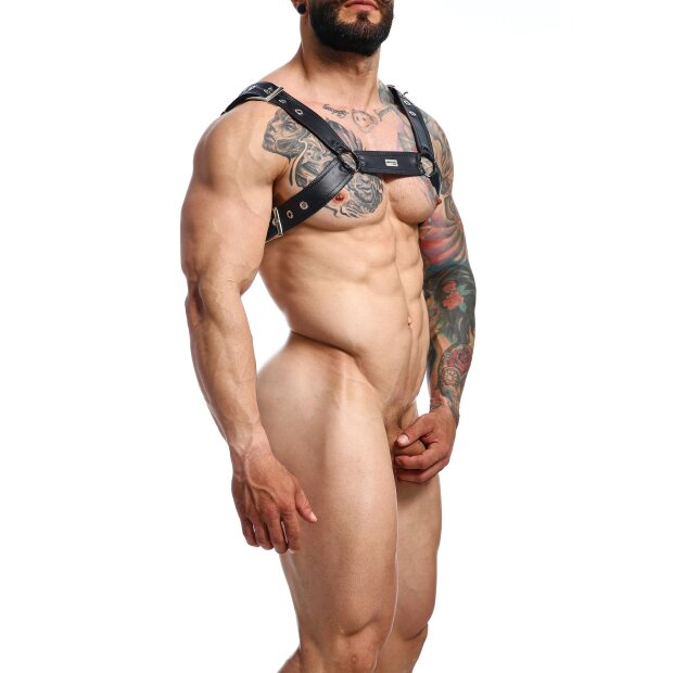 DNGEON Cross Chain Harness Black - OS