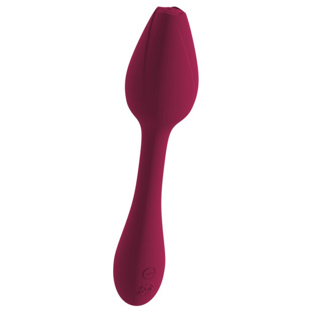You2Toys Rose Red Flexible G-Spot Vibrator Rose Red