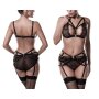 GREY VELVET Harness-Straps Set L/XL - XXL/3XL