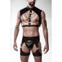 GREY VELVET MEN 3-pc chain set with chaps S/M