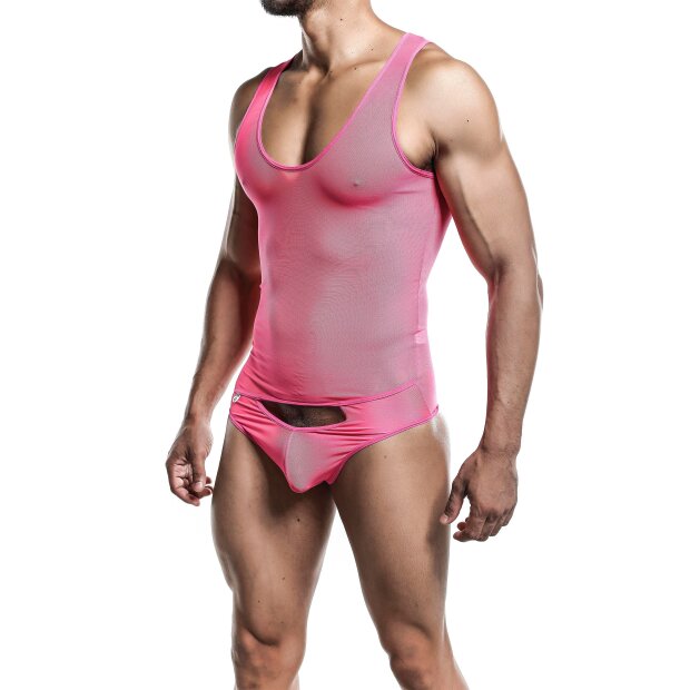MOB Sexy Sheer Body pink S/M - L/XL