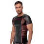 Mens Shirt black/red S - 2XL