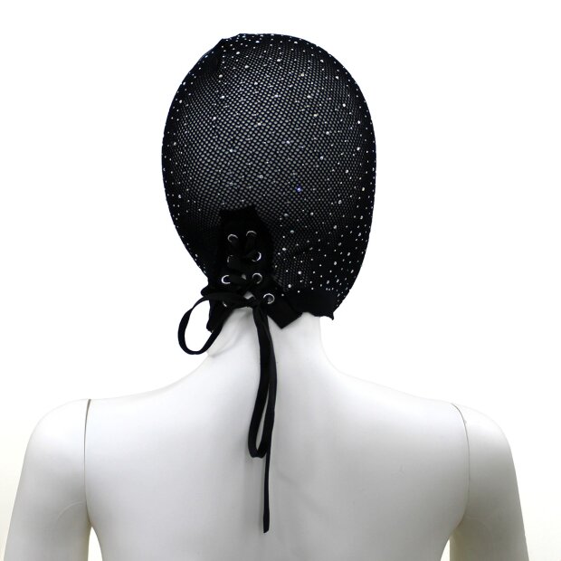 Lace Hood Shiny Diamonds