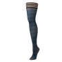 Kixies Debbie hold-up stockings plaid blue S